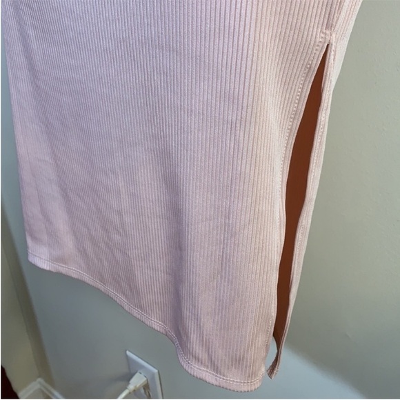 NEW! Lulus Never Enough Blush Pink Bodycon Dress. Medium. - Picture 8 of 11